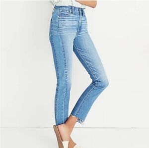 Madewell The Perfect Summer Jean Straight Leg 27 Light Medium Wash